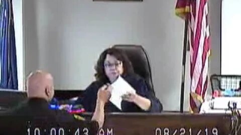 Justice before disgraced Clark County Family Court Judge Rena Hughes 8/21/19