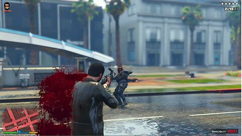 GTA 5 Epic Shooting Gameplay in slow motion | GTA 5 Gameplay