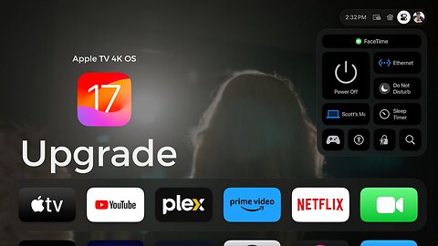 Apple TV 4K OS 17 Upgrade #easy