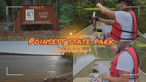 Vlogtober 2023 Day 9 Poinsett State Park First Time Fishing On A Boat