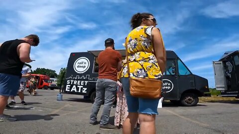 4K "The Lucky Flea" Market @ Village Gate Square / July 2022 electric unicycle timelapse