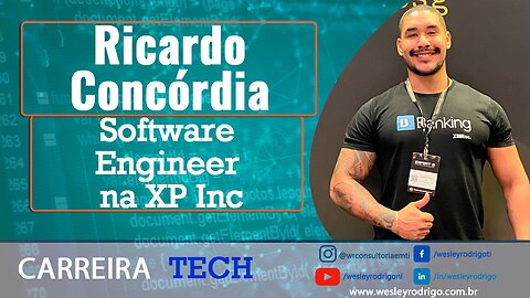 Como se tornar um Engenheiro de Software? Com Ricardo Concórdia - Software Engineer at XP Inc