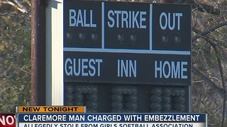 Man allegedly embezzles money from softball team