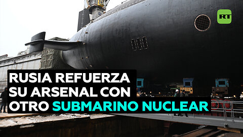 Rusia bautiza su quinto crucero submarino nuclear