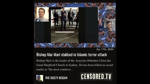 Tension after the stabbing of bishop Mari