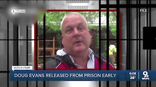 Doug Evans released after serving six months behind bars