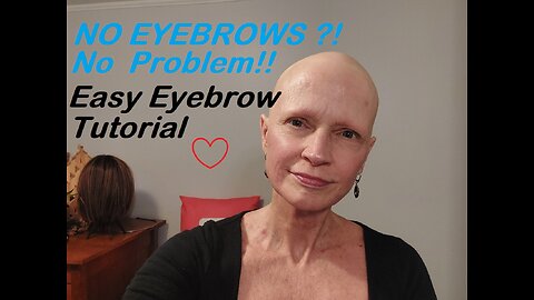 No Eyebrows??!! NO Problem! Simple Tutorial on How To Apply Eyebrows Using an Eyebrow Pencil :)