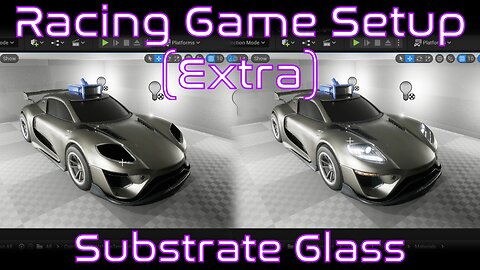 Fix Headlight material using Substrate | Unreal Engine | Racing Game Tutorial