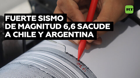Se registra un sismo de magnitud 6,6 que afecta a varias regiones de Chile y Argentina