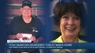 Deputies serve second search warrant on dead Tulsa man's home