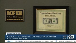 Arizona flat tax to go into effect January