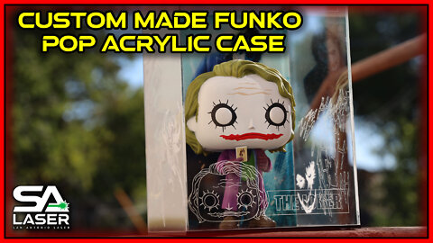 Custom made Funko Pop Acrylic case