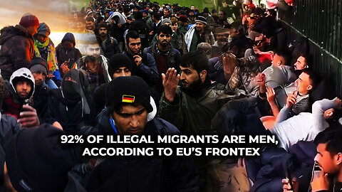 92% Of Illegal Migrants Are Men, According to EU’s Frontex