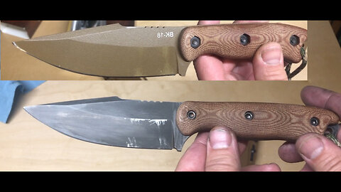 Modding my Hunting Knife - Becker BK18