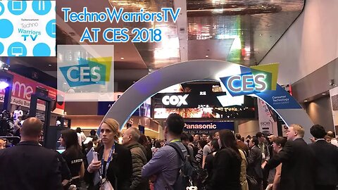 techno warriors tv at CES 2018