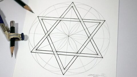 The Sacred Geometry of a Hexagram