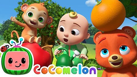 Grow Grow Grow Your Fruit Song | CoComelon Animal Time | Animals for Kids
