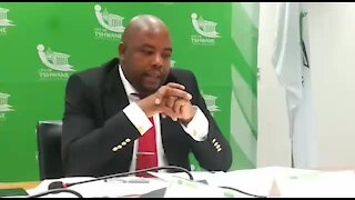 SOUTH AFRICA - Pretoria - Mayor of Tshwane, Stevens Mokgalapa, on service delivery issues (8qa)