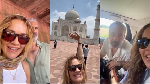 Taj Mahal Moment: Celebrating Rita Ora's Success