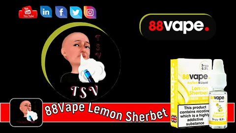 88Vape Lemon Sherbet