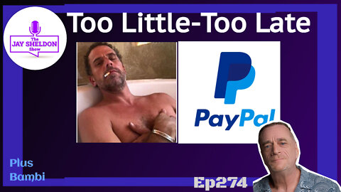 Hunter and Paypal-Too Little-Too Late!