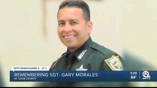 Family, friends honor life of St. Lucie County Sheriff's Office Sgt. Gary Morales