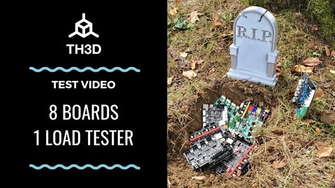 Extreme Testing - 8 boards, 1 Load Tester - SKR 1.3, E3, Gen L, Cheetah, Creality V1&V2, EZBoard