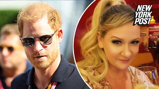 Ex-stripper who claims she kissed Prince Harry threatens to leak nude pics of him on OnlyFans after being 'whitewashed' from 'Spare'
