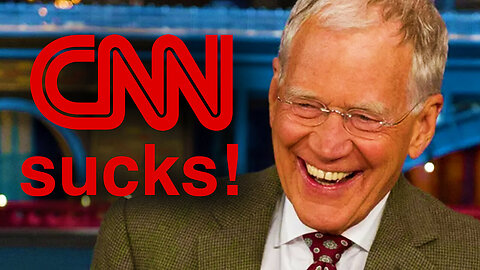 David Letterman hilariously calls CNN out on their propaganda