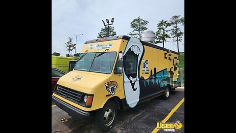 Fully-Loaded Chevy P30 Step Van Kitchen Food Truck with Pro-Fire for Sale in Florida