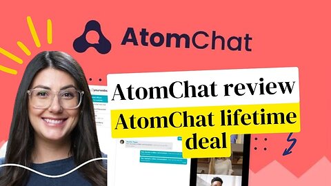 AtomChat lifetime deal $49 on Appsumo - 96% off AtomChat