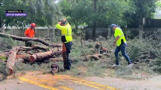 Tackling the debris cleanup job in Southwest Florida