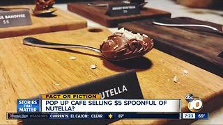 $5 spoonful of Nutella?