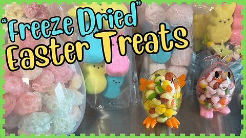 Springtime Snacks - Freeze Dried Easter Treats #harvestrightcommunity
