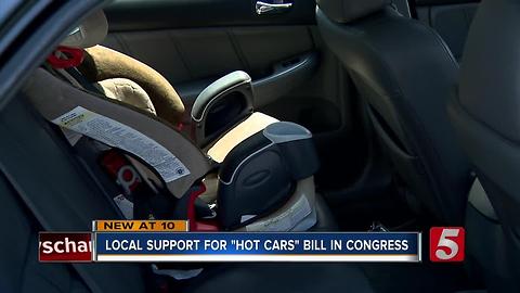 Congressional Bill Aimed At Preventing Hot Car Deaths Has Local Support