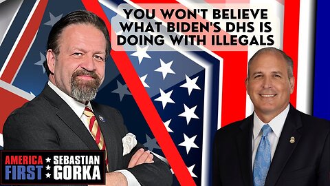 You won't believe what Biden's DHS is doing with illegals. Mark Morgan with Sebastian Gorka