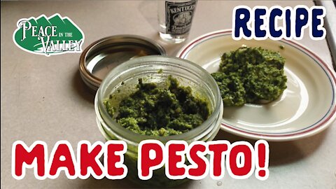 EPISODE 19: RECIPE Make your own Delicious Basil Pesto!
