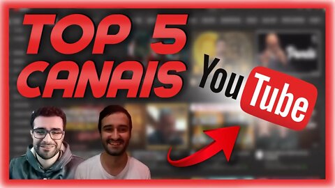 🔵TOP 5 CANAIS QUE VOCÊ DEVERIA VER NO YOUTUBE | Coletânea Conexão de Ideias