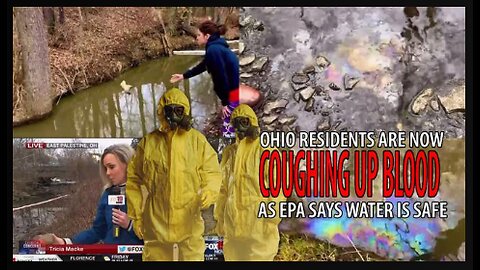 Ohio Residents Coughing Up Blood as Chemicals Spew from their Water While EPA Says Water is Safe!