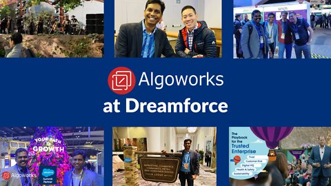 Algoworks at Dreamforce | Dreamforce 2022 | DF 22