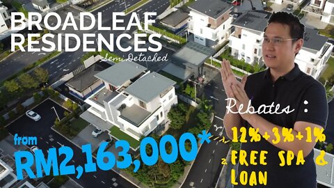Broadleaf Residences (SEMI-Detached) RM2,163,000 at Kota Kemuning Shah Alam, Selangor