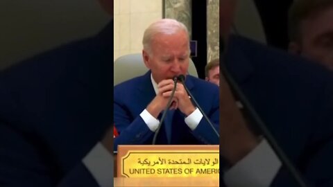Biden Points to ‘Selfishness’ of American Troops in Saudi Speech