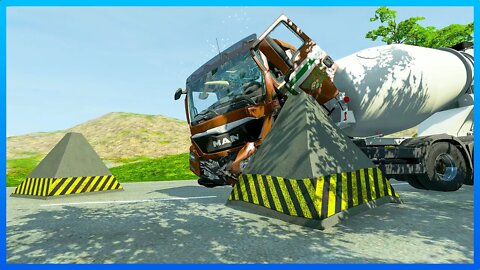 Cars vs Giante Pit, Cars vs pyramid #335 – #BeamNG #Drive #Crashes