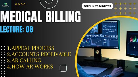 Medical Billing and Coding Basic Course | Lecture 08 | Appeal Process and AR Workflow 2023