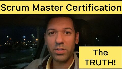 Scrum Master Certification: My Honest Opinion On Scrum Master Training