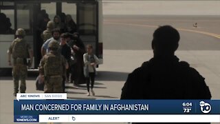 Man concerned for family stuck in Afghanistan