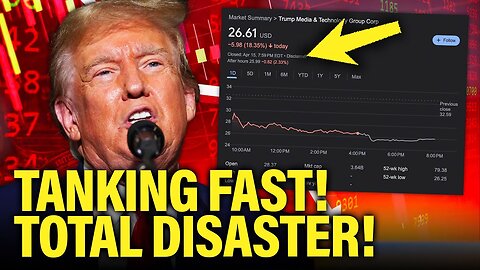 TOTAL COLLAPSE of Trump’s Stock May Be IMMINENT…