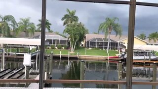 Today’s afternoon storm June 20,2022 Cape Coral Florida