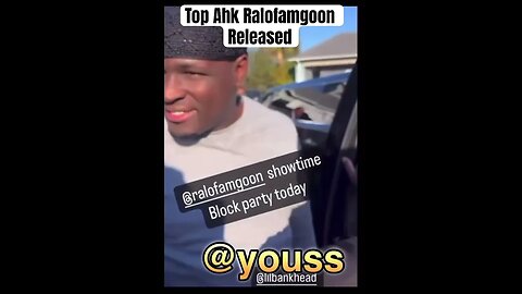 Top Ahk Ralofamgoon Released From Federal Prison Sentence 6 Years!