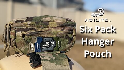 Agilite Six Pack Hanger Pouch - Tactical Fanny Packs Rejoice!
